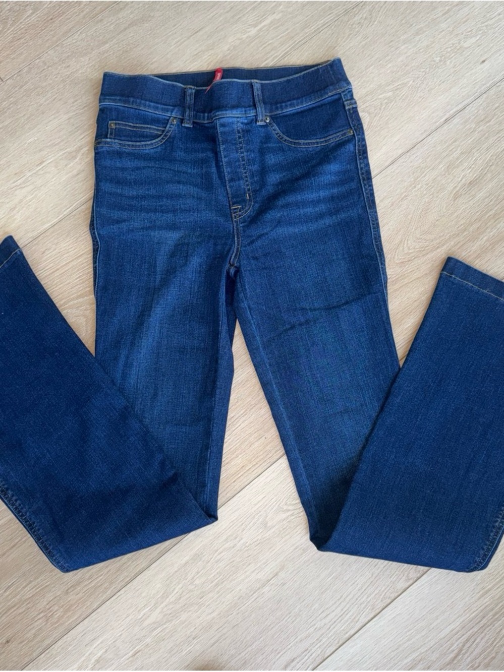 SPANX Dark Blue Flare Jeans